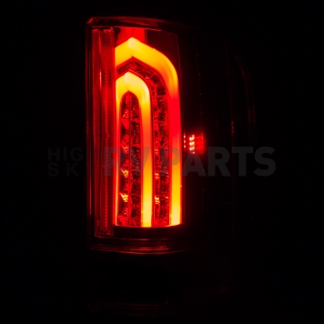 ANZO USA Tail Light Assembly LED Rectangular Clear/ Red Set Of 2 - 311225-2