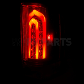 ANZO USA Tail Light Assembly LED Rectangular Smoke Set Of 2 - 311226-3