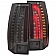 ANZO USA Tail Light Assembly LED Rectangular Smoke Set Of 2 - 311232