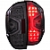ANZO USA Tail Light Assembly LED Trapezoid Smoke Set Of 2 - 311234