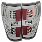 ANZO USA Tail Light Assembly LED&nbsp;Stock&nbsp;Clear&nbsp;Set Of 2 - 311259