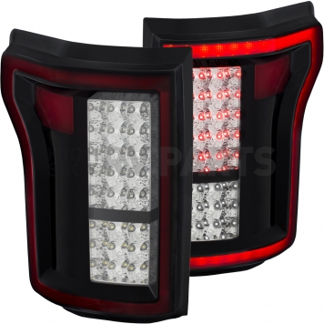 ANZO USA Tail Light Assembly LED Stock Clear Set Of 2 - 311262