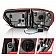 ANZO USA Tail Light Assembly LED Rectangular Clear/ Red Set Of 2 - 311268