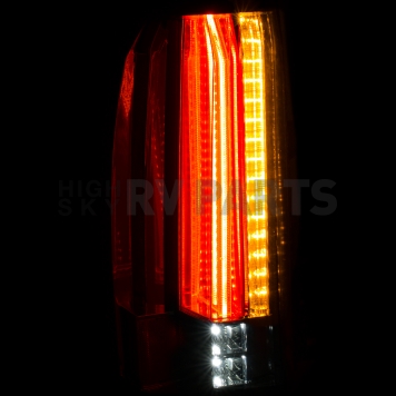 ANZO USA Tail Light Assembly LED Rectangular Clear Set Of 2 - 311277-3