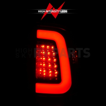 ANZO USA Tail Light Assembly LED Rectangular Clear/ Red Set Of 2 - 311358-6
