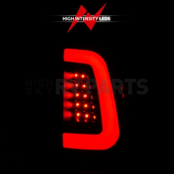 ANZO USA Tail Light Assembly LED Rectangular Smoke Set Of 2 - 311379-6