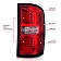 ANZO USA Tail Light Assembly LED Rectangular Clear/ Red Set Of 2 - 311399