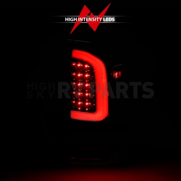 ANZO USA Tail Light Assembly LED Rectangular Smoke Set Of 2 - 311401-5
