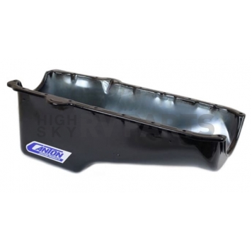 Canton Racing Stock Replacement Oil Pan - 15-010BLK-1