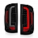 ANZO USA Tail Light Assembly LED Rectangular Smoke Set Of 2 - 311406