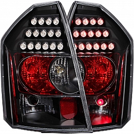 ANZO USA Tail Light Assembly LED&nbsp;Stock&nbsp;Clear&nbsp;Set Of 2 - 321011