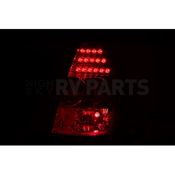 ANZO USA Tail Light Assembly LED Stock Clear Set Of 2 - 321011-3
