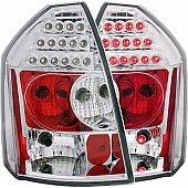 ANZO USA Tail Light Assembly LED&nbsp;Stock&nbsp;Clear&nbsp;Set Of 2 - 321010