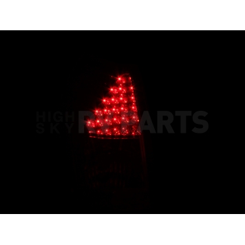 ANZO USA Tail Light Assembly LED Stock Clear/ Red Set Of 2 - 321015-3