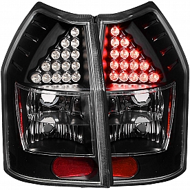 ANZO USA Tail Light Assembly LED&nbsp;Stock&nbsp;Clear&nbsp;Set Of 2 - 321017