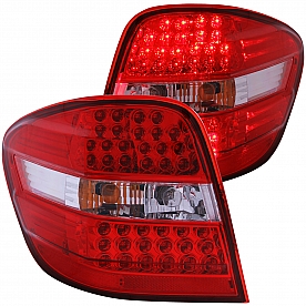 ANZO USA Tail Light Assembly LED&nbsp;Stock&nbsp;Clear&nbsp;Set Of 2 - 321053