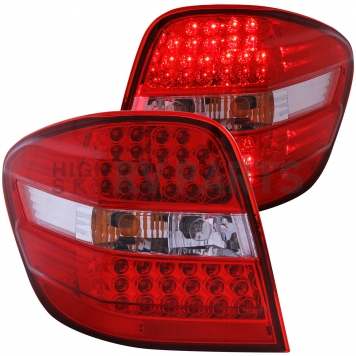 ANZO USA Tail Light Assembly LED Stock Clear Set Of 2 - 321053