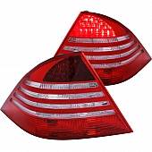 ANZO USA Tail Light Assembly LED&nbsp;Stock&nbsp;Clear&nbsp;Set Of 2 - 321055