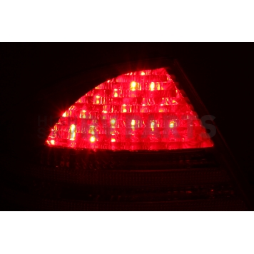 ANZO USA Tail Light Assembly LED Stock Clear Set Of 2 - 321055-3