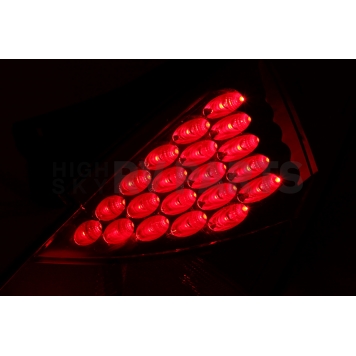 ANZO USA Tail Light Assembly LED Stock Red Set Of 2 - 321083-3