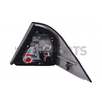 ANZO USA Tail Light Assembly LED Triangular Red Smoke Set Of 2 - 321122-2