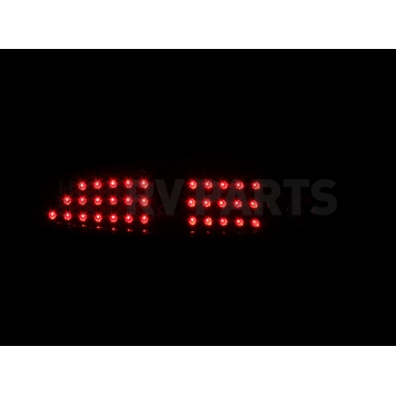 ANZO USA Tail Light Assembly LED Elliptical Clear Set Of 2 - 321133-2