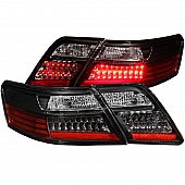 ANZO USA Tail Light Assembly LED&nbsp;Stock&nbsp;Clear&nbsp;Set Of 2 - 321163