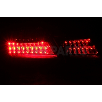 ANZO USA Tail Light Assembly LED Stock Clear Set Of 2 - 321163-3