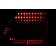 ANZO USA Tail Light Assembly LED Stock Clear/ Red Set Of 2 - 321170