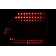 ANZO USA Tail Light Assembly LED Stock Clear/ Red Set Of 2 - 321170