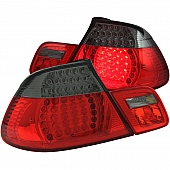 ANZO USA Tail Light Assembly LED&nbsp;Stock&nbsp;Red Smoke&nbsp;Set Of 2 - 321186