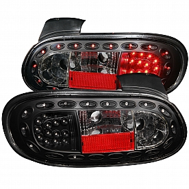 ANZO USA Tail Light Assembly LED&nbsp;Stock&nbsp;Clear&nbsp;Set Of 2 - 321212