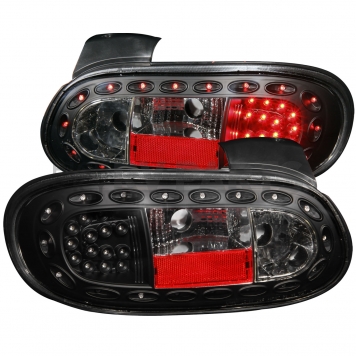 ANZO USA Tail Light Assembly LED Stock Clear Set Of 2 - 321212