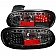 ANZO USA Tail Light Assembly LED Stock Clear Set Of 2 - 321212