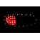 ANZO USA Tail Light Assembly LED Stock Clear Set Of 2 - 321212