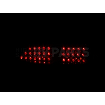 ANZO USA Tail Light Assembly LED Stock Red Smoke Set Of 2 - 321223-2
