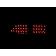 ANZO USA Tail Light Assembly LED Stock Red Smoke Set Of 2 - 321223