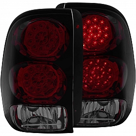 ANZO USA Tail Light Assembly LED&nbsp;Stock&nbsp;Red Smoke&nbsp;Set Of 2 - 321225