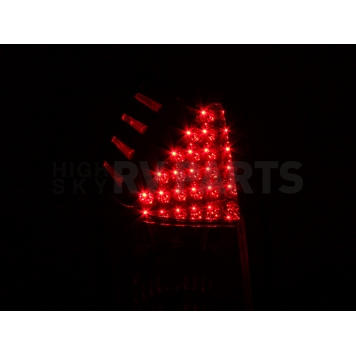 ANZO USA Tail Light Assembly LED Stock Smoke Set Of 2 - 321232-3