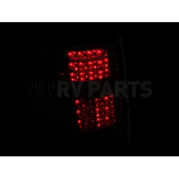 ANZO USA Tail Light Assembly LED Stock Smoke Set Of 2 - 321234-3