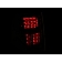 ANZO USA Tail Light Assembly LED Stock Smoke Set Of 2 - 321234