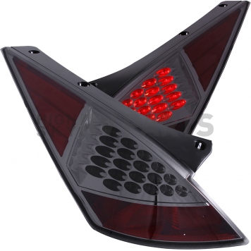 ANZO USA Tail Light Assembly LED Stock Smoke Set Of 2 - 321254
