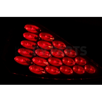 ANZO USA Tail Light Assembly LED Stock Smoke Set Of 2 - 321254-3