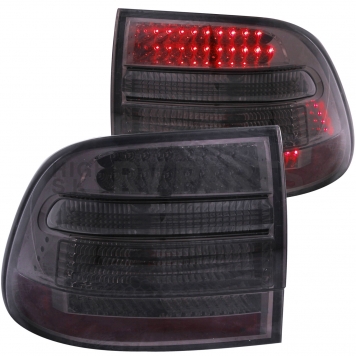 ANZO USA Tail Light Assembly LED Stock Smoke Set Of 2 - 321262-1
