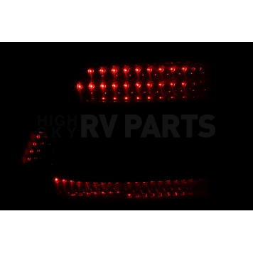 ANZO USA Tail Light Assembly LED Stock Smoke Set Of 2 - 321262-3
