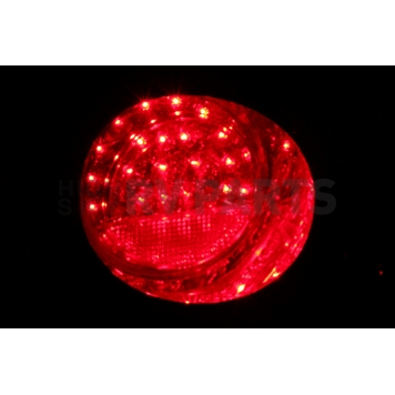 ANZO USA Tail Light Assembly LED Stock Red Smoke Set Of 2 - 321270-3