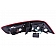 ANZO USA Tail Light Assembly LED Stock Red Smoke Set Of 2 - 321277