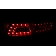 ANZO USA Tail Light Assembly LED Stock Red Smoke Set Of 2 - 321277