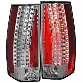 ANZO USA Tail Light Assembly LED&nbsp;Stock&nbsp;Clear&nbsp;Set Of 2 - 321287