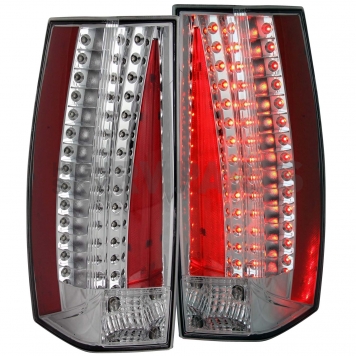 ANZO USA Tail Light Assembly LED Stock Clear Set Of 2 - 321287